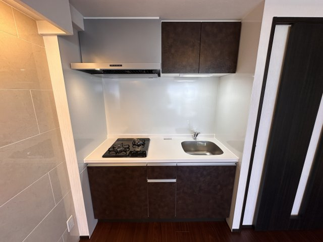 プレジオ永和EUROのキッチン|コンパクトなキッチンで掃除もラクラク