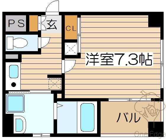 オーク天七メゾンの間取り