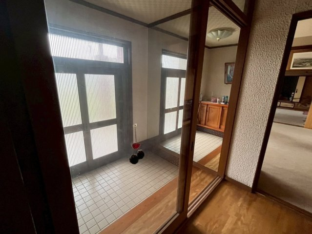 中古住宅　上士幌町東4線の玄関
