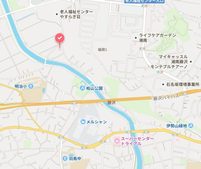 Ｃｌａｉｒ　湘南　Ｅｓｔの地図