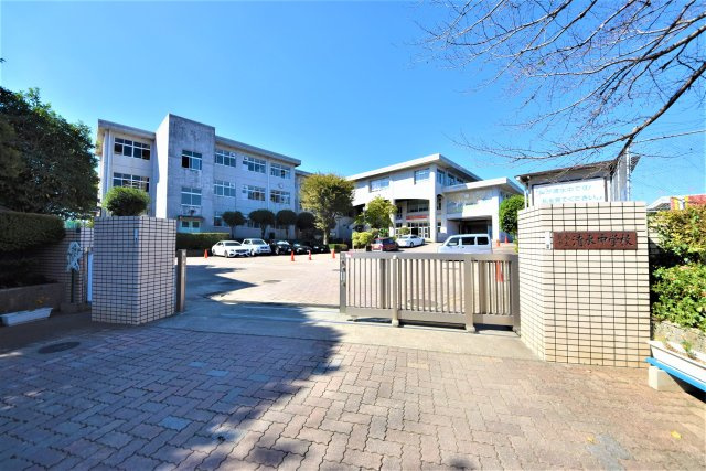 熊本市北区麻生田5丁目第1-2棟（2号棟）の周辺|清水中学校