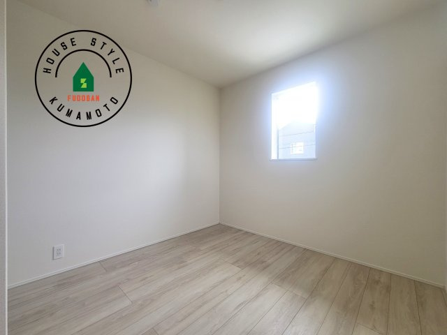 熊本市北区麻生田5丁目第1-2棟（2号棟）の和室|将来的に、琉球畳を引きまして和室風にすることも可能です。