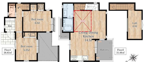 藤沢市下土棚新築戸建の画像