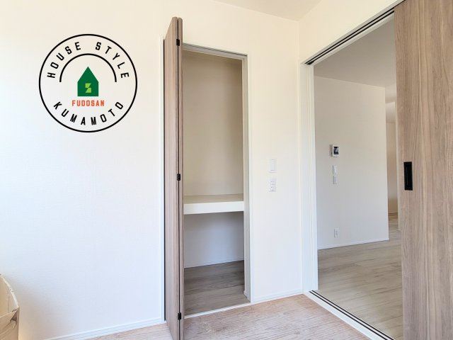 熊本市東区秋津1丁目第1-3棟（1号棟）の収納|収納には困りません。