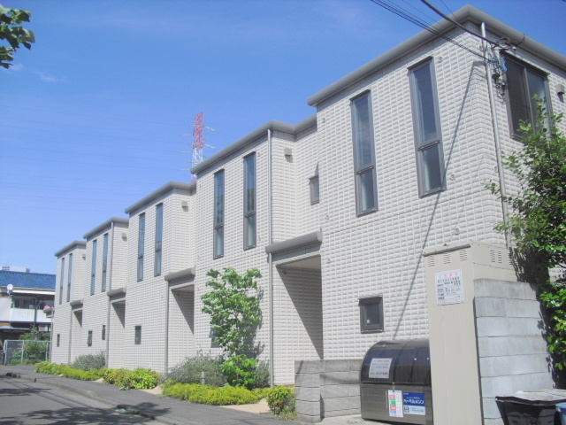 クオリス川崎小倉の外観|耐震耐火旭化成へーベルメゾン　全室メゾネットタイプ