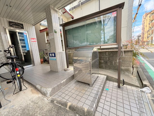グレイスハイツオオマエのエントランス