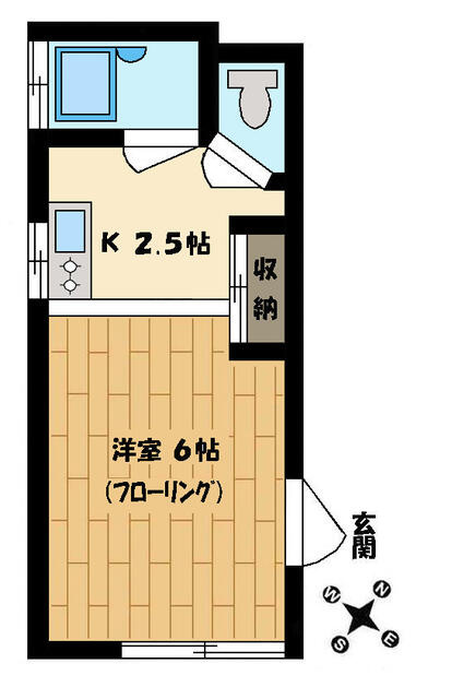 杉並区浜田山3丁目のアパートの画像
