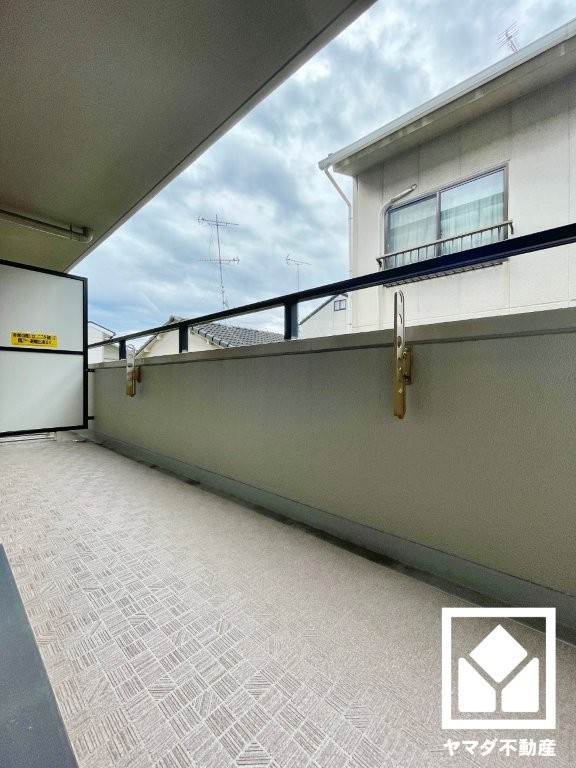 アンビル竹田のバルコニー