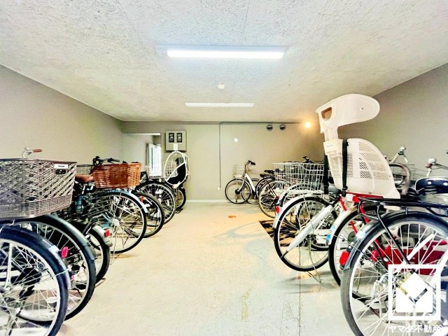 アンビル竹田の駐輪場