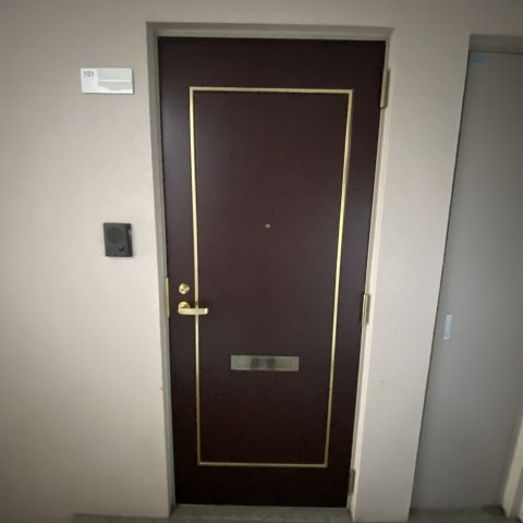 ベイシティの玄関