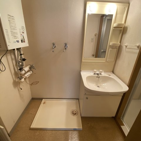 ベイシティの洗面所