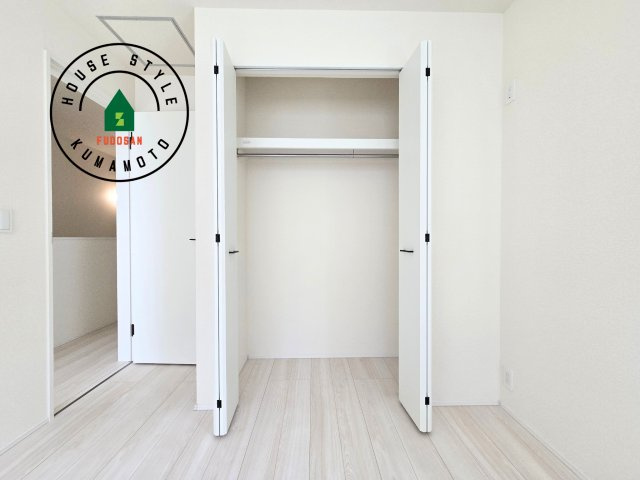 熊本市南区御幸笛田1丁目第2-3棟（1号棟）の収納|収納には困りません。