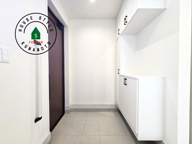 熊本市南区御幸笛田1丁目第2-3棟（1号棟）の防犯設備|二重ロックでしっかり防犯対策ができます。