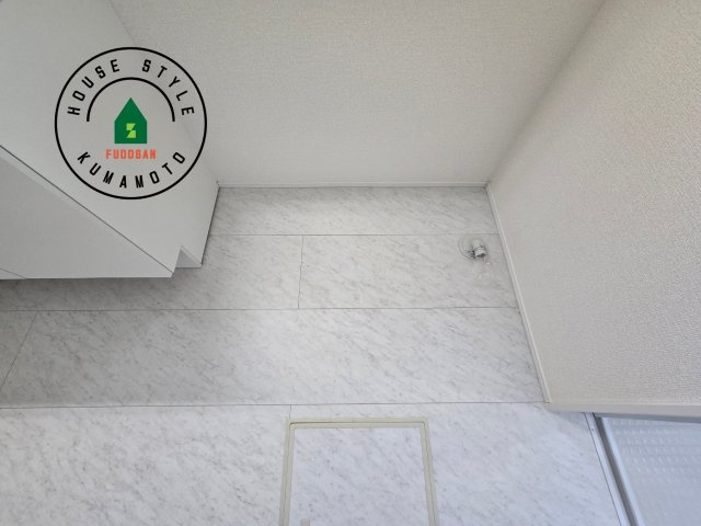 熊本市南区御幸笛田1丁目第2-3棟（1号棟）のランドリースペース|ランドリースペースとなります。広々して有効的にご使用できます。 