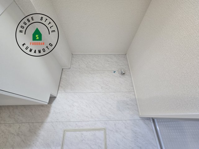 熊本市南区御幸笛田1丁目第2-3棟（2号棟）のランドリースペース|ランドリースペースとなります。広々して有効的にご使用できます。 