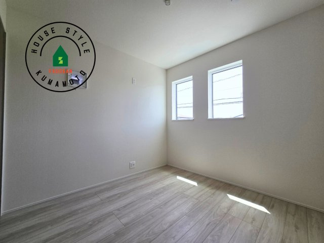 熊本市南区御幸笛田1丁目第2-3棟（2号棟）の和室|将来的に、琉球畳を引きまして和室風にすることも可能です。