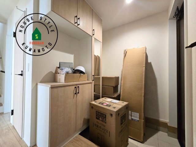 熊本市南区御幸笛田1丁目第2-3棟（3号棟）の防犯設備|二重ロックでしっかり防犯対策ができます。