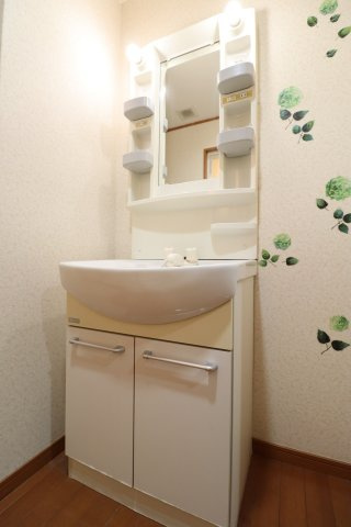 ソレイユⅡの独立洗面台