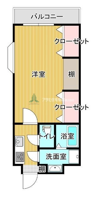 ソレイユⅡの間取り