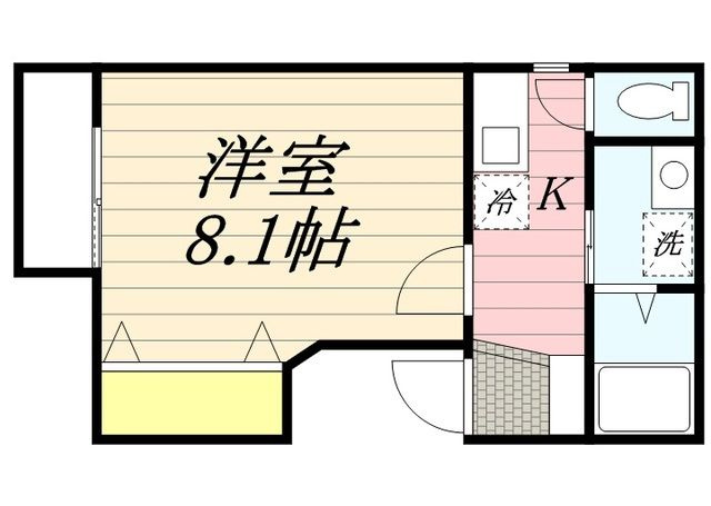 リブレア宮の陣Ｂ棟の間取り