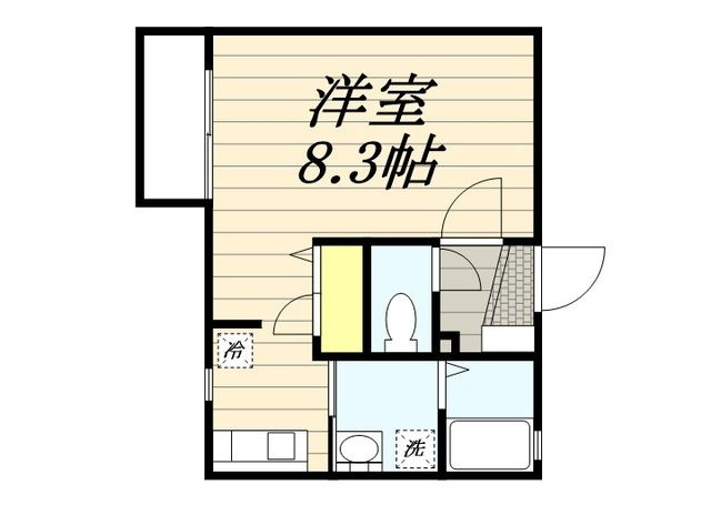 プライマリー久留米津福駅前の間取り