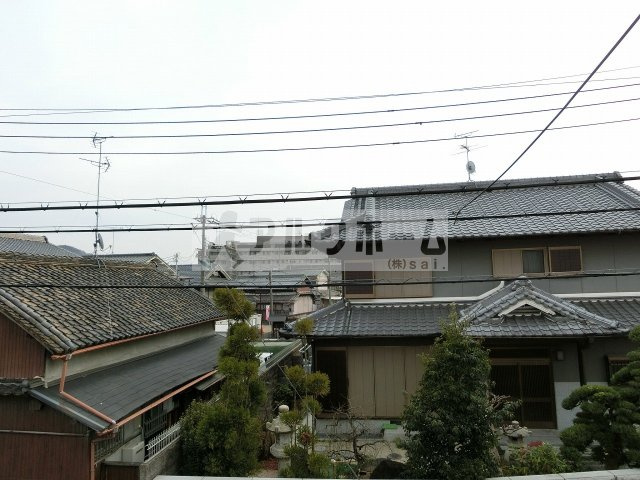 法善寺セジュールPの展望|法善寺セジュールP（柏原市法善寺）　バルコニー　眺望