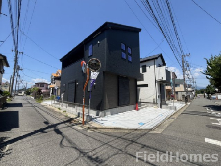 平塚市南原3丁目新築戸建て　6期1号棟の前面道路含む現地写真|前面道路含む現地写真です。