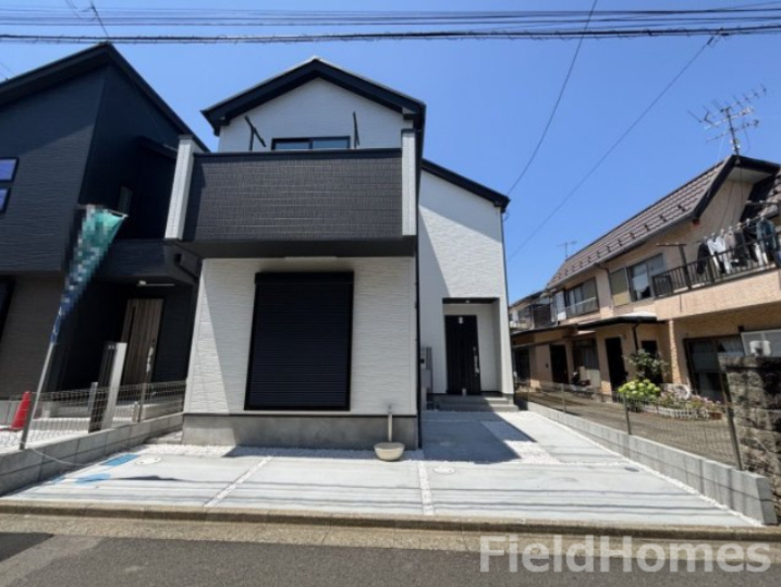 平塚市南原3丁目新築戸建て　6期1号棟の外観|外観「平塚市南原3丁目新築戸建て　1号棟」