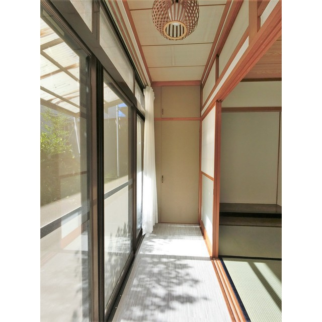 岐阜市岩崎の一戸建ての内装|縁側