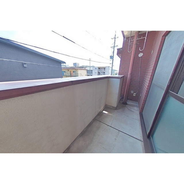 コーポソウミヤのバルコニー|東側