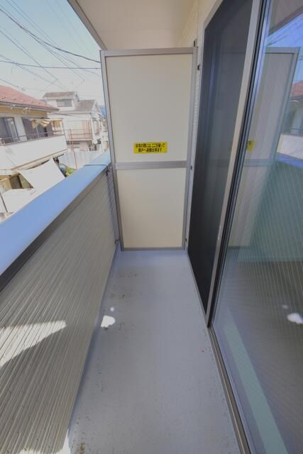 ストーンズ久米川のバルコニー