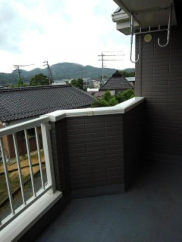 エトワ－ル弐番館のバルコニー