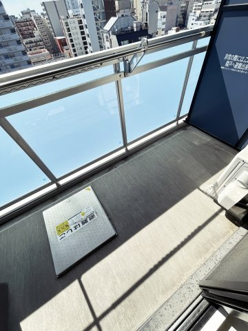 エスレジデンス日本橋クオリアのバルコニー