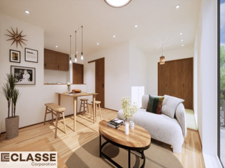 【完成予想図】 | 宇治市琵琶台3丁目　売土地　建築条件付き | 来客時に便利な和室スペース