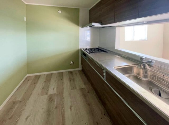 小田原市国府津オーシャンビュー戸建のキッチン