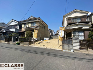 【前面道路含む現地写真】 | 城陽市富野西垣内　売土地　建築条件付き