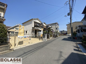 【前面道路含む現地写真】 | 城陽市富野西垣内　売土地　建築条件付き