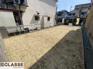 【前面道路含む現地写真】 | 城陽市富野西垣内　売土地　建築条件無し
