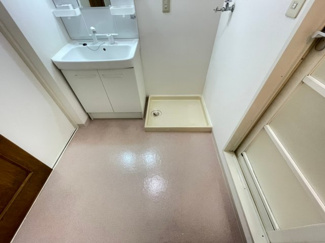 【洗面所】 | ガーデンヒルズ | 広い洗面スペース