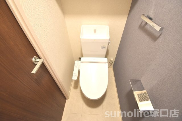 D-room行基町のトイレ