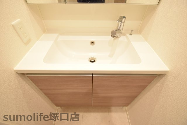 D-room立花の洗面所