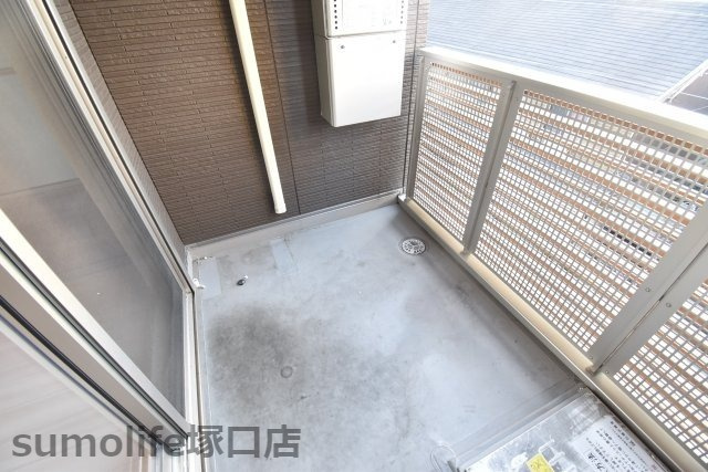 D-room立花のバルコニー