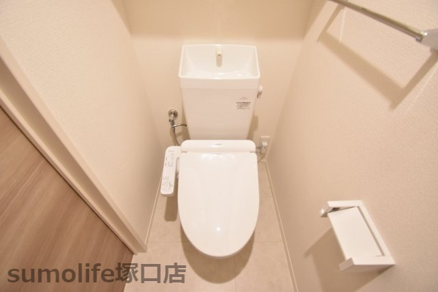 D-room立花のトイレ