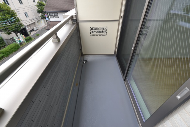 アンザオウのバルコニー