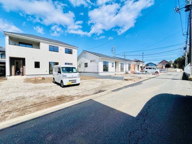 前橋市大胡町の前面道路含む現地写真|2～3台駐車可能◎