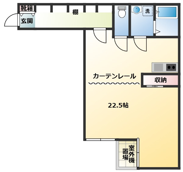 バウムハウス本宿の間取り