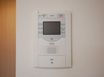 【セキュリティ】 | ララプレイス天王寺シエロ | モニター付きインターホンです