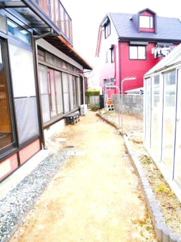 桜畠５丁目防長宅建借家のバルコニー