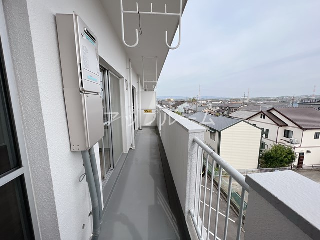 プリミエール林島のバルコニー
