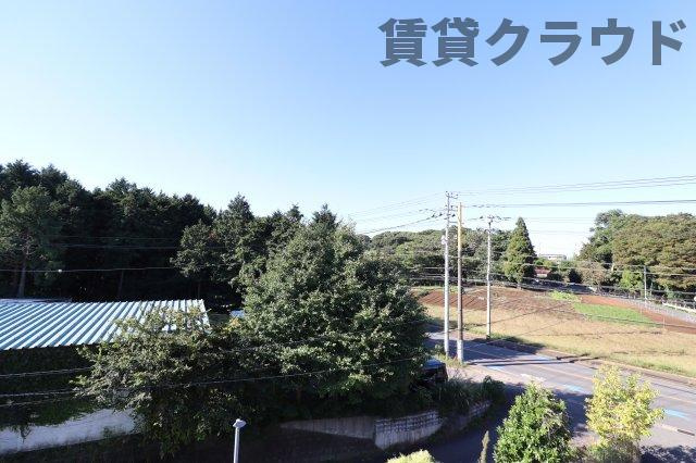 エスペランサAの展望|晴れてるときは洗濯物もサッパリと乾きそうですね！